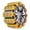 Yellow, variant on Thorn Pattern Heavy Duty Tire Chains, Traction Enhanced for Trucks & SUVs in Winter Snow Ice, Quick Installation Nylon Reinforced (15.8", Yellow)