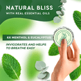 thumbnail image 4 of Cleverfy Shower Steamers Aromatherapy - 6 Shower Bombs with Essential Oils for Relaxation and Nasal Congestion. Eucalyptus and Menthol Shower Steamer, 4 of 6