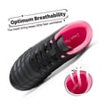 thumbnail image 3 of Tacos de Fútbol para Niños y Niñas DREAM PAIRS Talla 11 Negro Rosa, 3 of 5