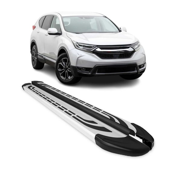 OMAC Nerf Bars Side Step Running Boards for Honda CR-V 2017-2022 Silver 2Pcs
