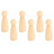 thumbnail image 1 of Figura de Madera de Juguete Sin Rebabas 10pcs Muñecas Pinta Muñeca Juguetes para Niños para pintar, 1 of 7