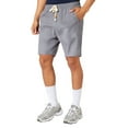 thumbnail image 2 of Swim Shorts Men Men's Linen Shorts Loose Casual Beach Breathable Linen Blend Summer For Running And Relaxing Stretch Swim Nylon Top Men 6 Trunks Nylon Trunks Cap Beach Short Gray 3XL, 2 of 3