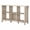 White, variant on Pemberley Row Wood Vintage Black Organizer Rectangular Adjustable Shelves 47.72"x13.78"x29.96" Unassembled