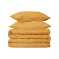 thumbnail image 2 of BNM Egyptian Cotton Duvet Set, Full/ Queen, Gold, 2 of 5