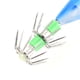 thumbnail image 5 of Kit de 5 Señuelos Luminosos para Pesca de Calamar en Agua Salada, Señuelos Luminosos para Camarones, Langostinos y Sepias., 5 of 7