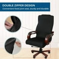 thumbnail image 4 of Office Stretch Spandex Chair Cover Anti-Fouling Computer Seat Cover Removable Office Chair Cover For Home Hotel, 4 of 7