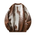 thumbnail image 3 of Manteau Chandail Mode Homme Chaud Tricoté Décontracté Confortable Hiver Élégant Superposition, 3 of 3