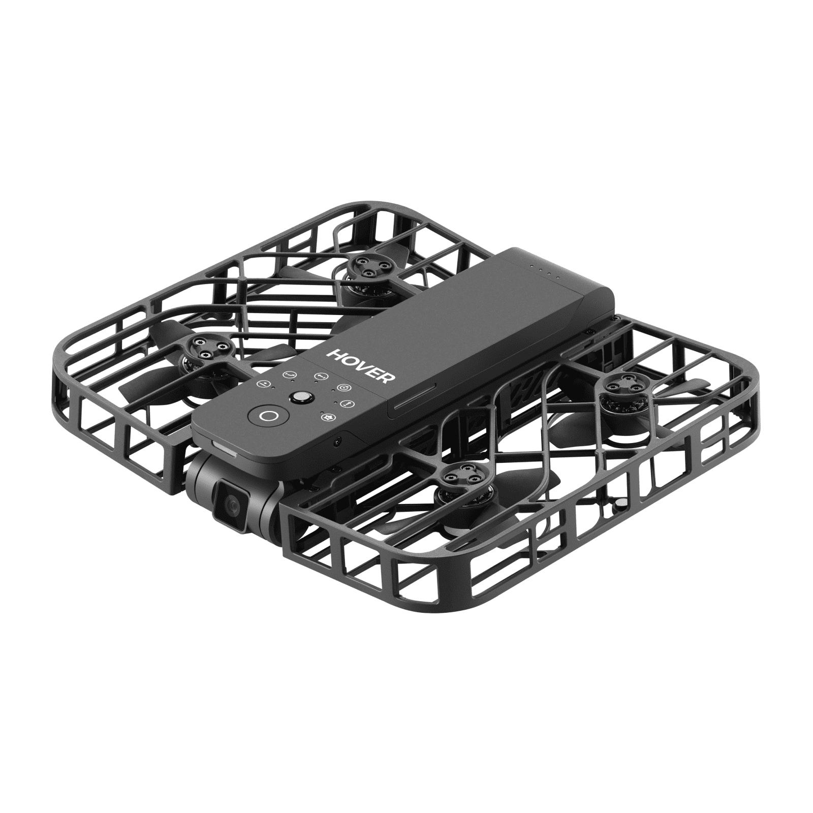 HOVERAir X1 Self-Flying Camera Pocket Drone Palm Takeoff Black (Combo Plus)