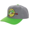 thumbnail image 2 of Super Mario Video Game Yoshi Snapback Mens Hat, 2 of 5
