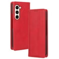 thumbnail image 7 of Mantto Case Wallet for Samsung Galaxy Z Fold 6, Premium PU Leather Cover with Magnetic Clsoure [RFID Blocking] [Durable Shockproof] [Card Slot] Viewing Stand Flip Folio Phone Case, Red, 7 of 7