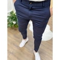 thumbnail image 2 of Styesk Pantalon Homme Été Jambe Droite Quotidien Mince Décontracté Business, 2 of 6