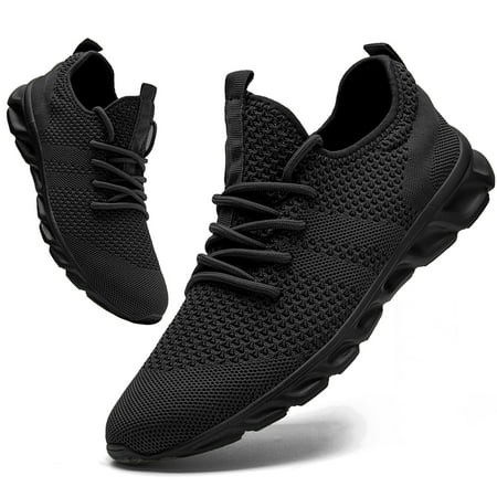 REUR RO RO Sneakers for Mens Casual Walking Shoes Athletic Sport Lightweight Breathable Mesh