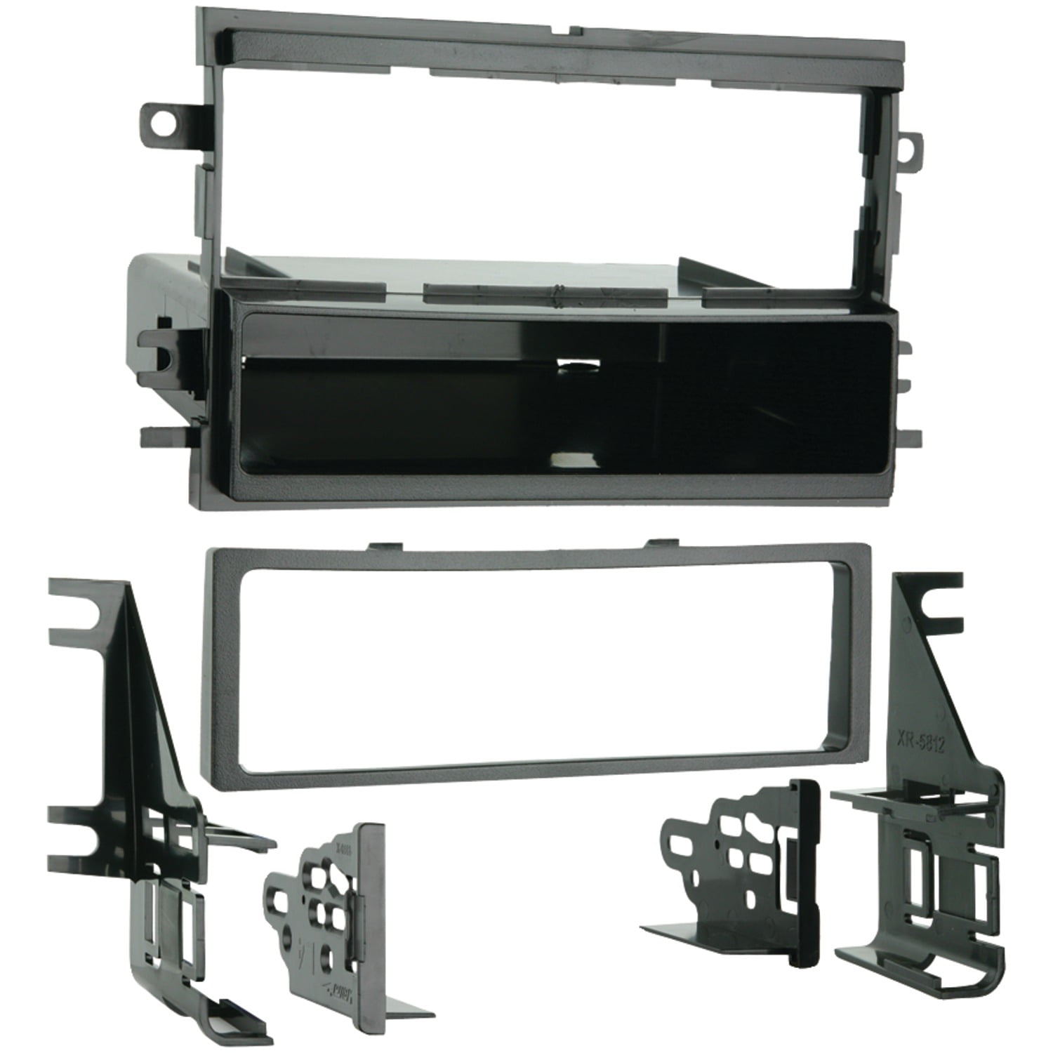 Ford Econoline Full Size Van For 2009-2013 Single DIN Metra Car Stereo Multi-Color Installation Package