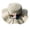 Z66-Beige, variant on XINPING Women's Floral Straw sun hat, wide brim UV protection beach vacation hat with flower detail for summer, travel and casual wear