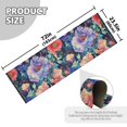 thumbnail image 5 of Yayeee Runner Rug for Bedroom 2'x6' Machine Washable Hallway Non Slip Mat, Puprle Ethereal Floral Harmony, 5 of 8