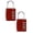 Red, variant on Combination Lock for Locker, 4 Digit Resettable Password Padlock Zinc Alloy Waterproof Security Gray Lock Gym School Locker Lock with Code for Cabinet