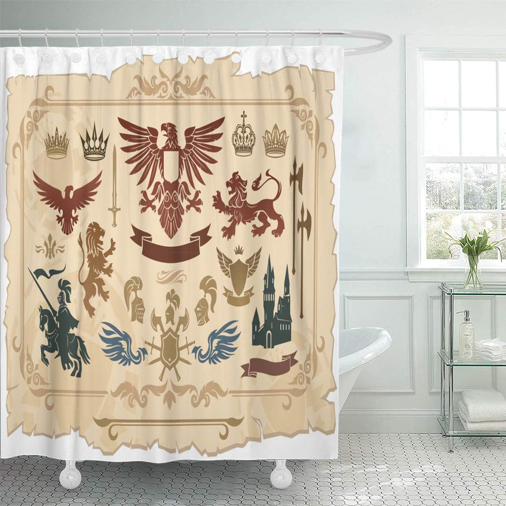 The Eagles Custom Fabric Shower Curtain 60x72 Inch 