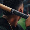 thumbnail image 3 of Grip para bate Naked Grips Jet Black de 1,0 mm de ancho, 3 of 4