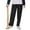 Black, variant on Uniform Pants for Girls Dress Pants Adjustable Waist Skinny Pants with Pockets Girls Navy Uniform Pants Back To School Pants for Boys 5-6 Years