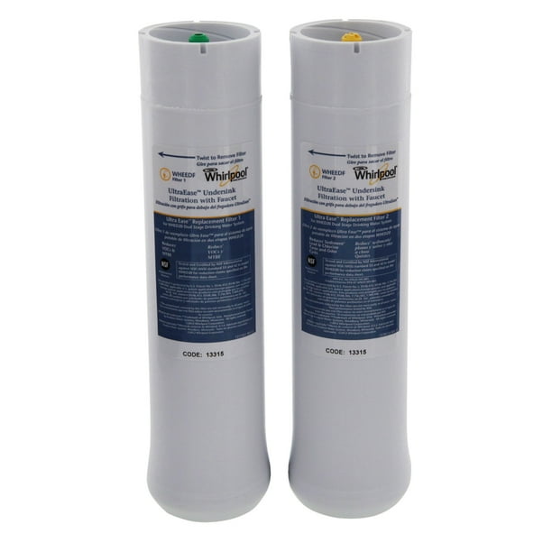 Whirlpool WHEEDF UltraEase Water Replacement Filter Pack