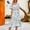 b-Light blue Womens Summer Dress, variant on Women Casual Short Sleeve V Neck Midi Dress Floral Print Elastic Waist Loose Summer Dresses Boho Flowy Ruffle Dress