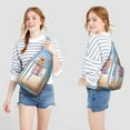 thumbnail image 2 of Journey Friendly Sling Backpack - Lightweight Waterproof Shoulder Bag for Travel, Commute & Daily Adventures, 2 of 4