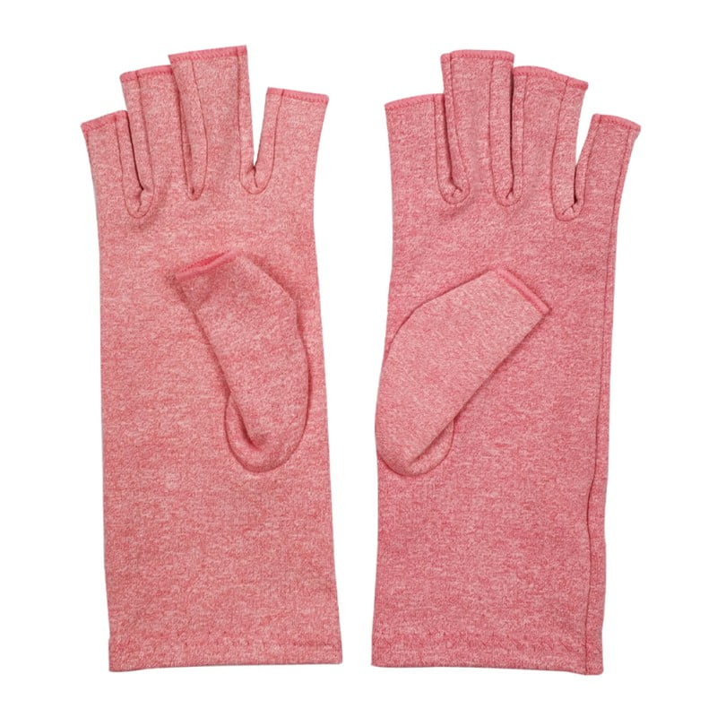 Arthritis Gloves with Grips Textured Open Finger Compression Hand