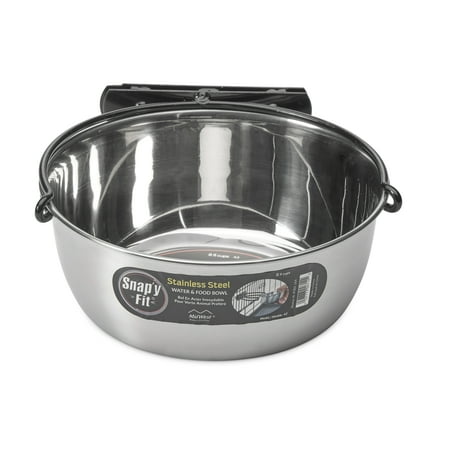 UPC: 0027773007142 | MidWest Homes for Pets 2 Quart Snap y Fit Stainless Steel Bowl for Dogs