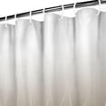 thumbnail image 4 of Ombre Shower Curtain Brown and White Shower Curtain Set Water Repellent Bath Curtain Modern Shower Curtain for Men Restroom Showers Bathtubs Hotel, 36x72 inch, Chocolate Brown Tone, 4 of 4