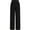 Black, variant on Women's Dressy Casual Dress Pants Straight Leg High Elastic Waisted Stretch Trouser Slacks