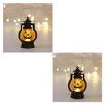 thumbnail image 3 of sweethay 2021 nueva Calabaza Calavera LED Pony Lantern Halloween Decoración Prop Holiday Bar Party Light LED Lámpara de aceite Prop B 2piezas sweethay CBP182574, 3 of 5