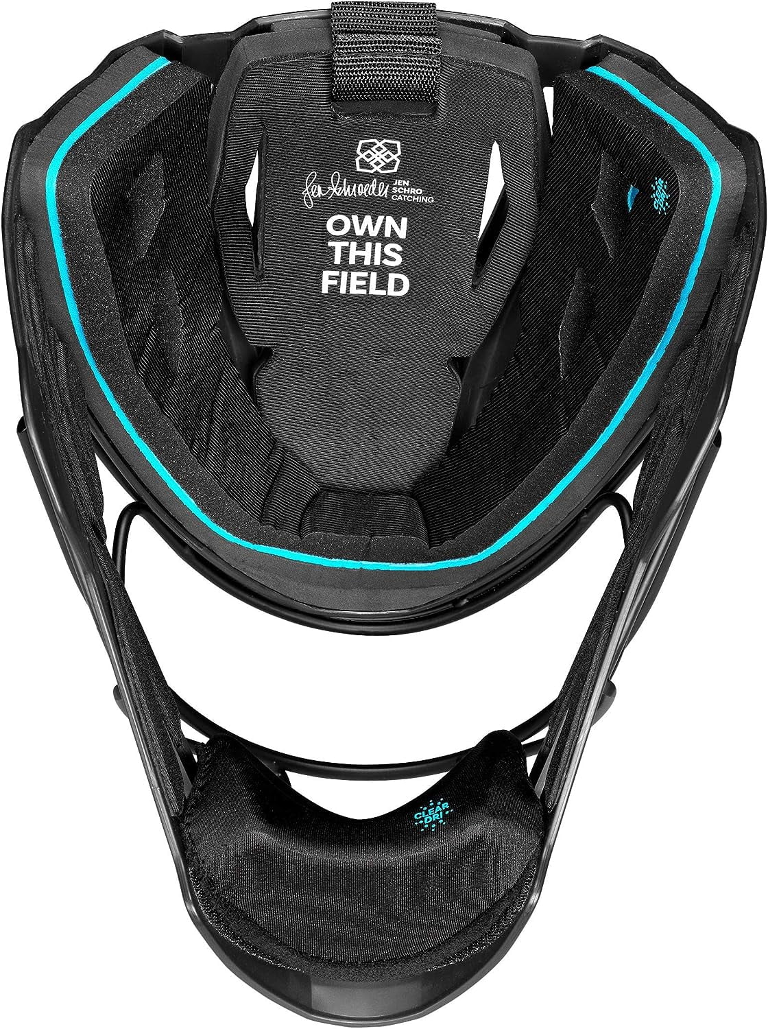 Easton Jen Schro The Very Best Fastpitch Catcher's Helmet (L) | Black | Large
