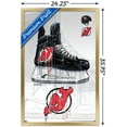 thumbnail image 3 of NHL New Jersey Devils - Drip Skate 21 Wall Poster, 22.375" x 34", Framed, 3 of 3