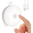 thumbnail image 1 of shiyou-Rechargeable Touch Light, DIY Stick Anywhere Led Night Light Touch Lamp Tap Light (Touch Sensor Switch, Stepless Dimmer, Last Setting Memory, Built-in Battery Powered, Warm White Light), 1 of 4