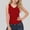 Red, variant on Tdoqot Girls Ribbed Tank Tops- V Neck Slim Fit Casual Summer Kids Sleeveless Shirts White Size 5-14