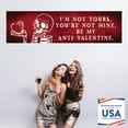 thumbnail image 4 of Koyal Wholesale Galentines Day Decorations Banner, My Anti Valentine | Funny & Sarcastic Anti-Valentine's Day Decor, 4 of 5