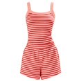 thumbnail image 4 of SIYUDAN Matching Sets For Women, Striped Camisole & Shorts, Athletic Summer Casual Two Piece Outfit XL, 4 of 4