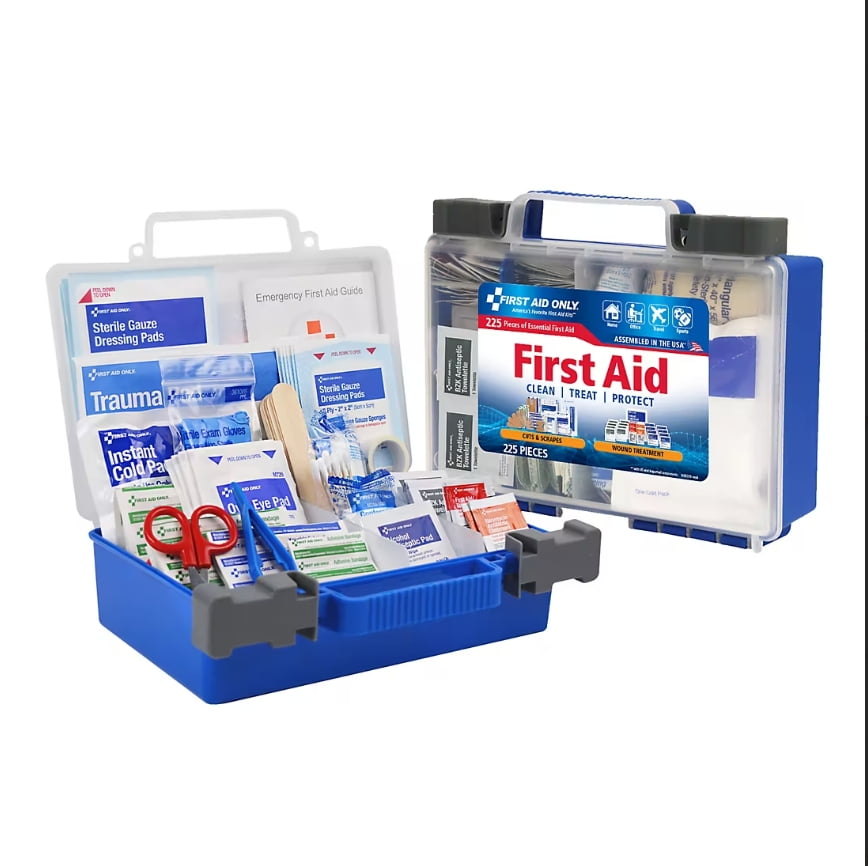 First Aid Only 225-Piece First Aid Kit