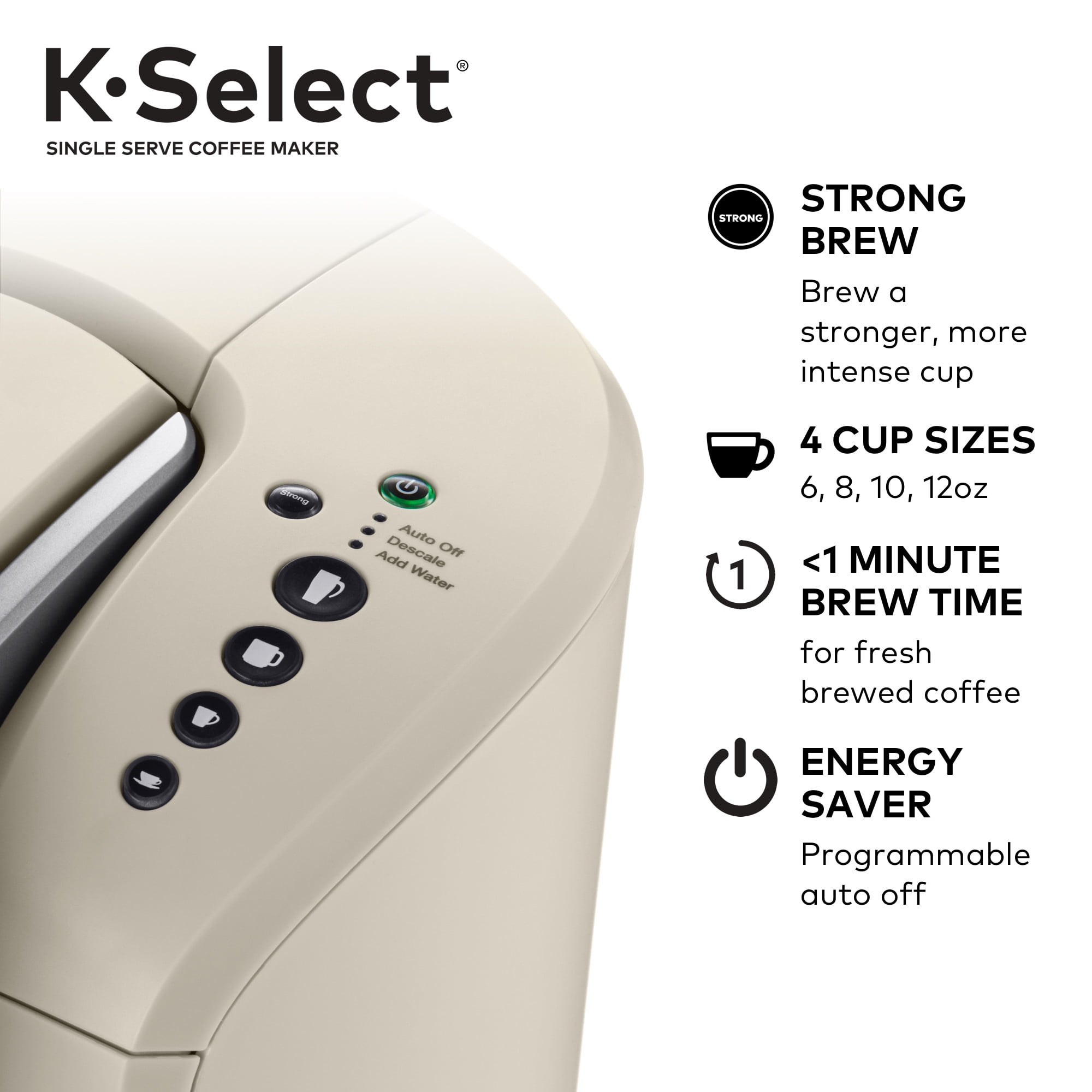 Keurig K-Select（キューリングKセレクト）コーヒーメーカー シングル