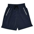 thumbnail image 3 of Fgnfyis Men's Gym Shorts Linerless 5 Shorts for Men Navy L, 3 of 9