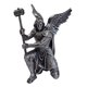 thumbnail image 1 of Figura de guerrero ángel, regalo ideal, adorno de mesa para vitrina, oficina o hogar. Plata C, 1 of 9
