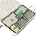 thumbnail image 2 of Honrane 6Pcs Travel Storage Bags Clothes Organizer Waterproof Luggage Suitcase Pouch, 2 of 8