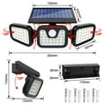 thumbnail image 3 of Original Solar Lights Outdoor, 3 Optional Modes Wireless Motion Sensor Light with 360° Wide Angle, IP65 Waterproof, Easy-to-Install Security Lights for Front Door, Yard, Garage, Deck, 3 of 9