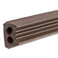 thumbnail image 4 of Duck Brand Heavy-Duty Rubber .5" x .31" x 10' Extra Large Gap Weatherstrip Seal Brown, 4 of 10