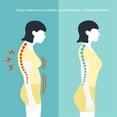 thumbnail image 3 of Spine Chiropractic Adjuster Spinal Massager, 6 niveles Manual Forth Heads Portable Back Massage Tool torácica, escoliosis(rojo) Masajeadores de Espalda Spptty cuidado personal, 3 of 8
