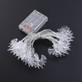 thumbnail image 2 of 2m 20 LED Murciélago Luces decorativas de cadena de hadas Lámpara de luz interior y exterior de fiesta de Halloween con pilas - Blanco cálido, 2 of 5