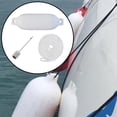 thumbnail image 6 of Boat Fenders Mooring Buoy 4x16inch Waterproof Protection Marine Docking Inflatable Marine for Sailboats, Row Boats, Pontoon Boat Rope, 6 of 8