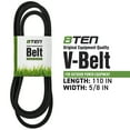thumbnail image 2 of 8TEN Drive Belt for Scag Three Wheel Riders STHM-18KH STHM-20CV 52-inch 810-CBL2618T, 2 of 4