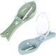 thumbnail image 1 of 1 cuchillo de báscula multifuncional con funda azul transparente. oso de fresa Electrónica, 1 of 5
