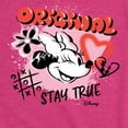 thumbnail image 3 of Disney - Minnie Mouse Original Stay True - Toddler & Youth Girls Short Sleeve Graphic T-Shirt, 3 of 5